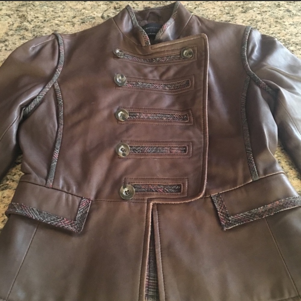 Leather jacket